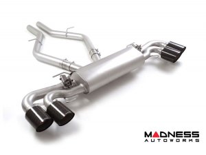 Maserati Grecale Performance Exhaust System - 3.0L Trofeo - Ragazzon - Evo Line - Axle Back w/ Electronic Operated Valve - Dual Exit/ Quad Carbon Fiber Tips Maserati Grecale Performance Exhaust System - 3.0L Trofeo - Ragazzon - Evo Line - Axle Back w/ Electronic Operated Valve - Dual Exit/ Quad Carbon Fiber Tips